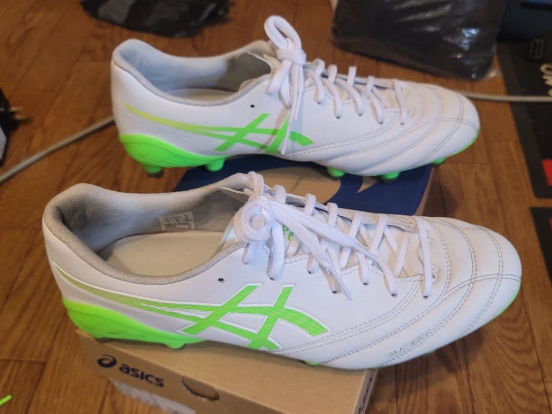 シューズ asics DS LIGHT X-FLY 6 27cm WHITE/GREEN