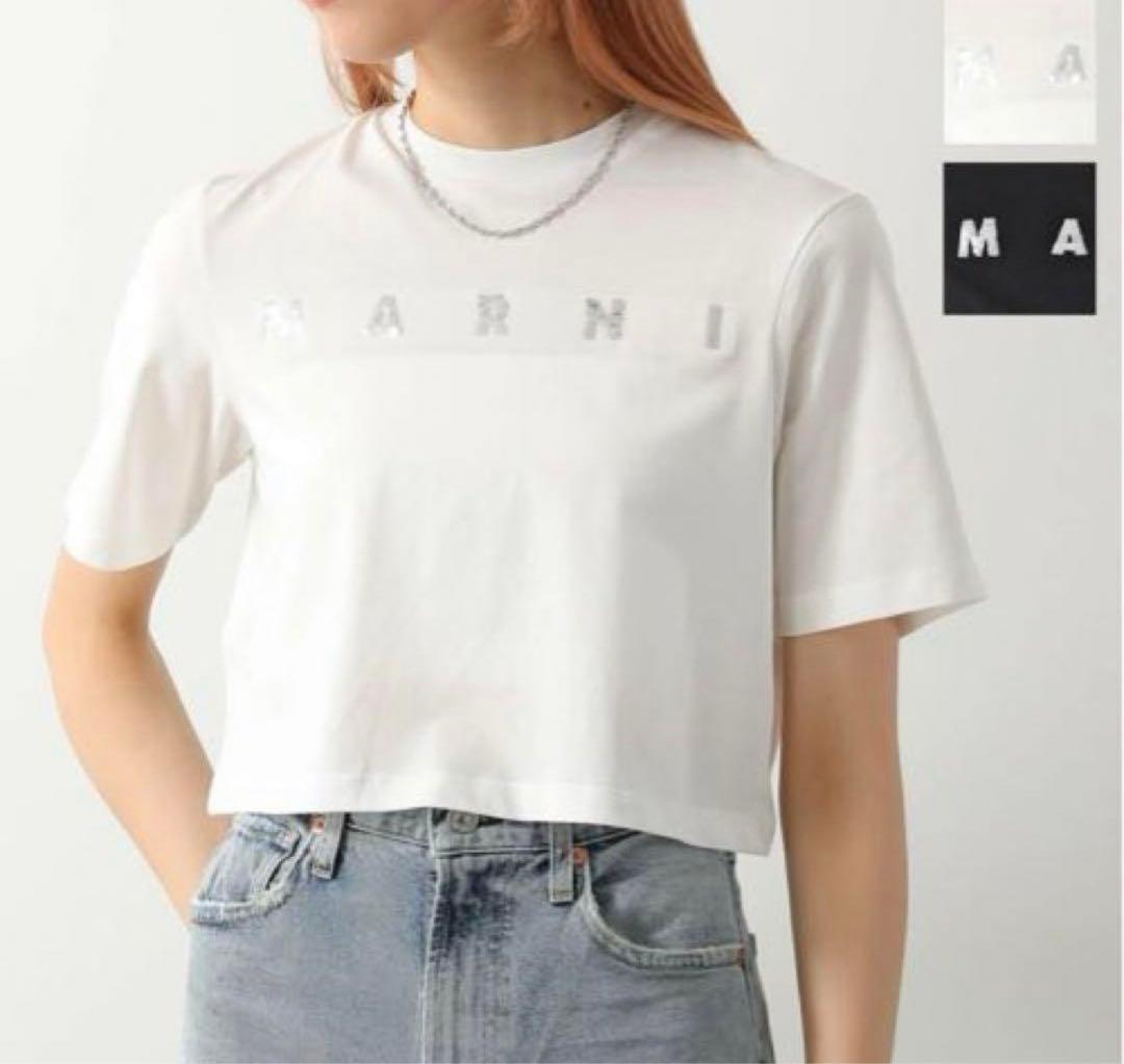 マルニ　marni   Tシャツ　14y スパンコール　白　キッズ　大人も着れる