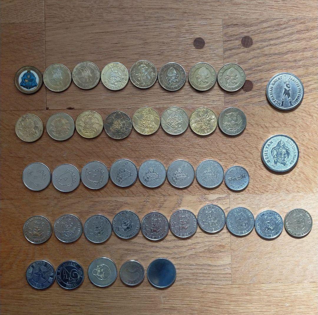 アミューズメント　ゲームセンターなど　メダル　　41枚セット