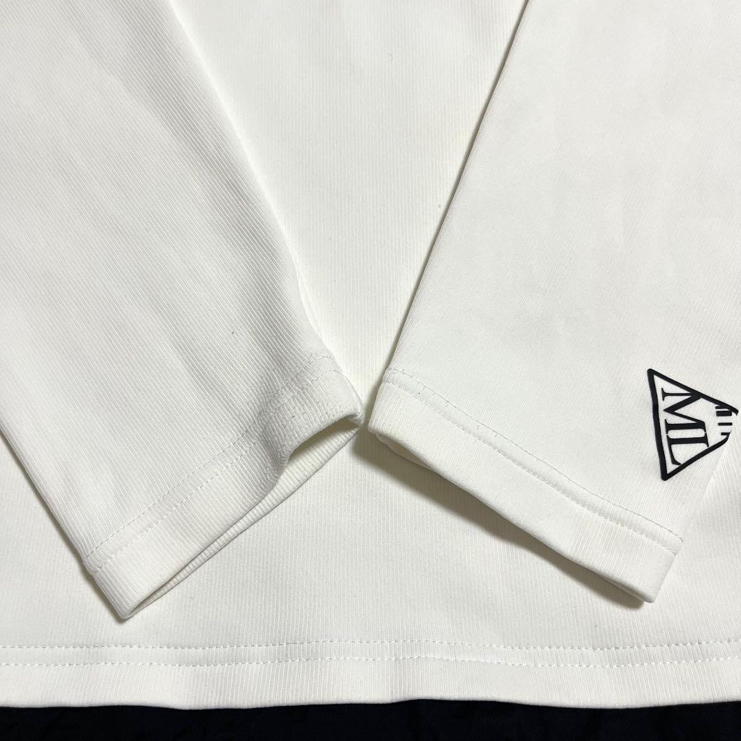 マークアンドロナ 長袖 ハーフジップ 48 ドローコード メンズ ゴルフウェア