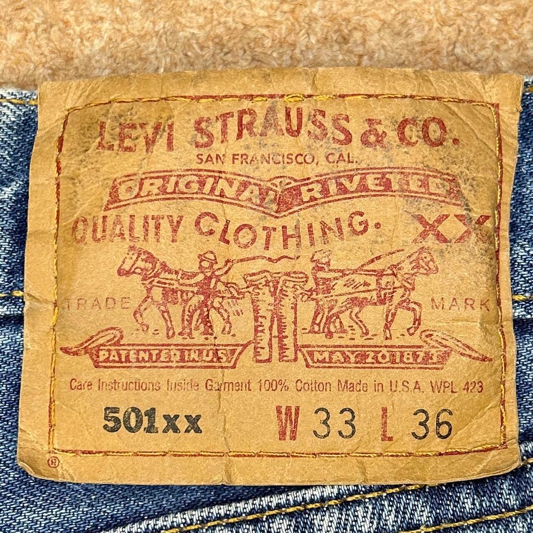 【USA Levi's 501xx W33 93米国最終モデル】サークル®️赤タブ