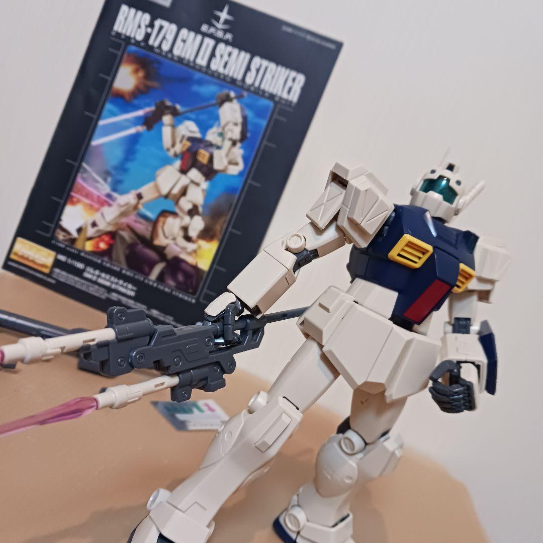 MG 1/100 ジムII セミストライカー ガンプラガンダム の プラモデル