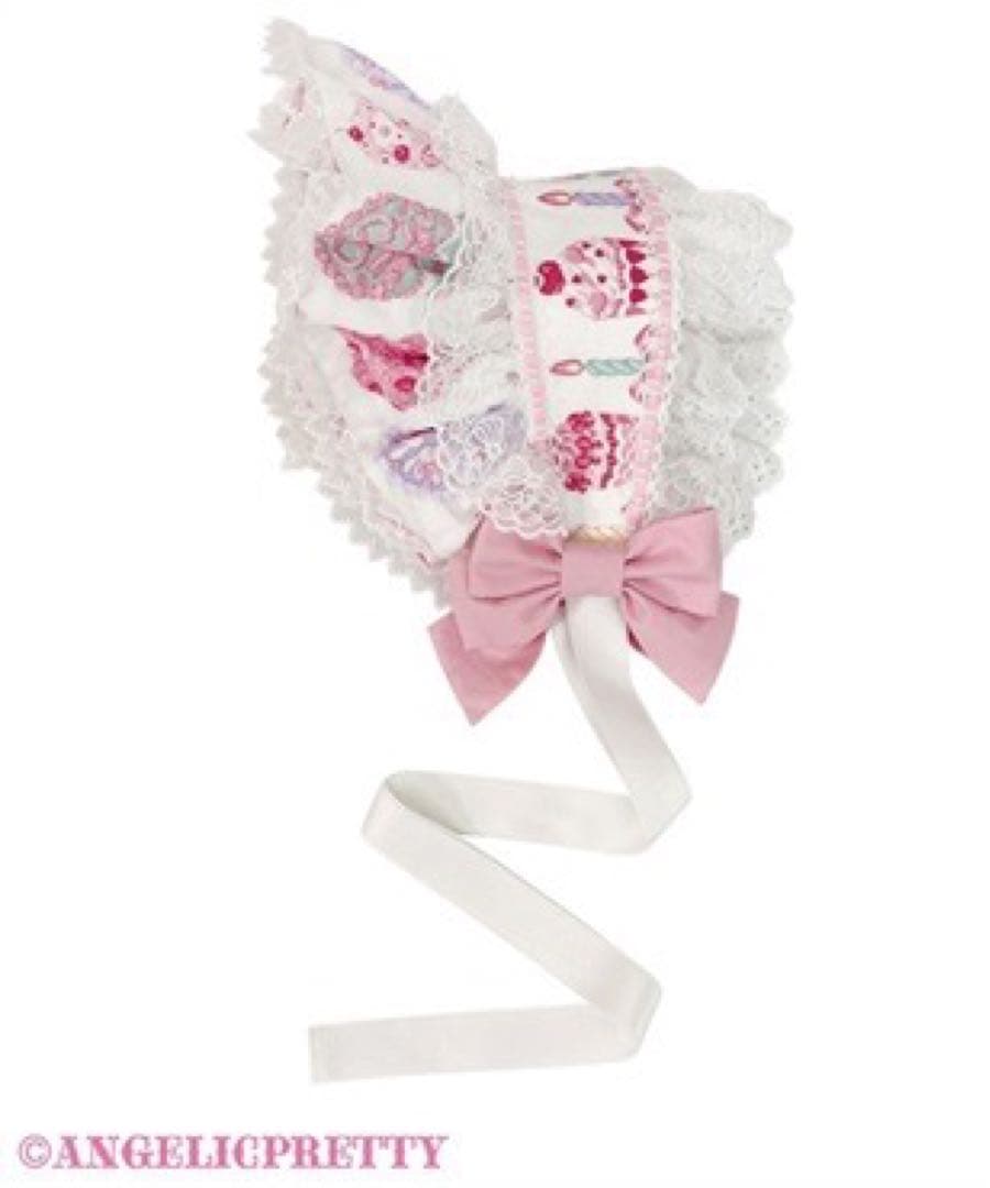 Happy Cakesハーフボンネット　シロ