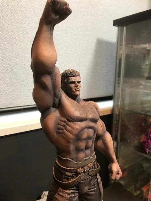 『北斗の拳』ラオウ 昇天ver.ジオラマベース付き（スパイスシード製フィギュア）