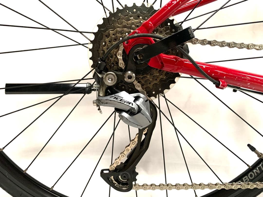 送料無料TREKディスク式オイルブレーキ クロスバイクFX3SHIMANO18速