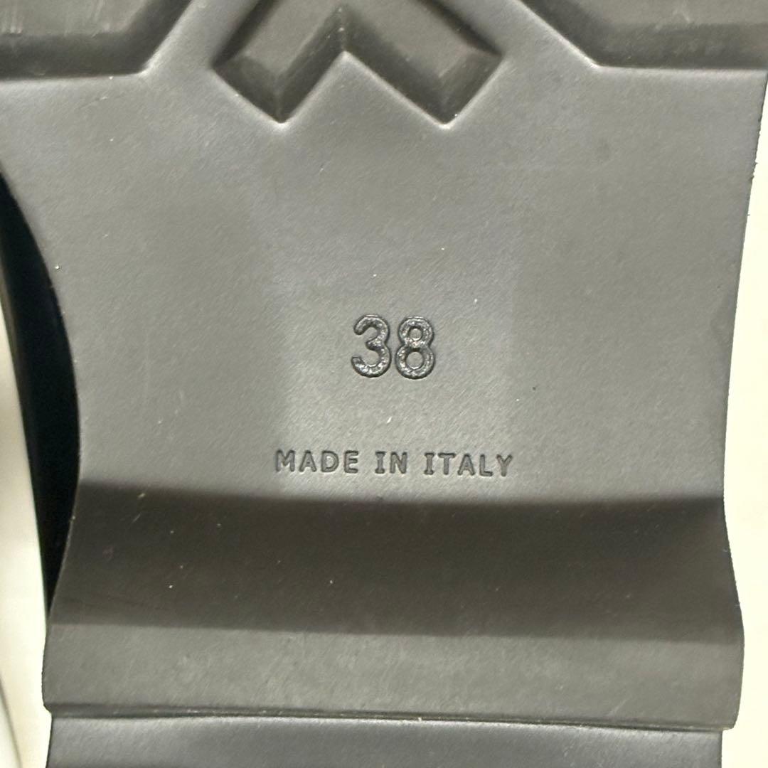 ◆MONCLER◆GINETTE ラバーブーツ 38 黒 レインブーツ