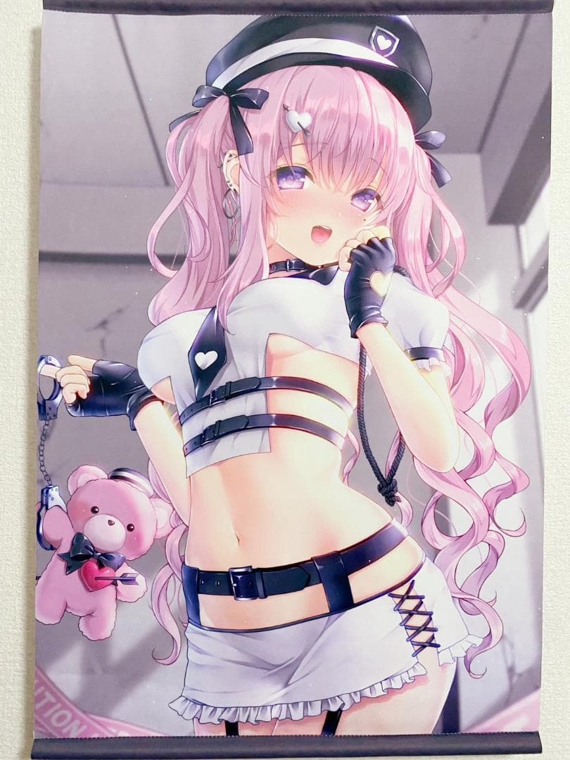 ゆゆこ　警察ちゃん　タペストリー