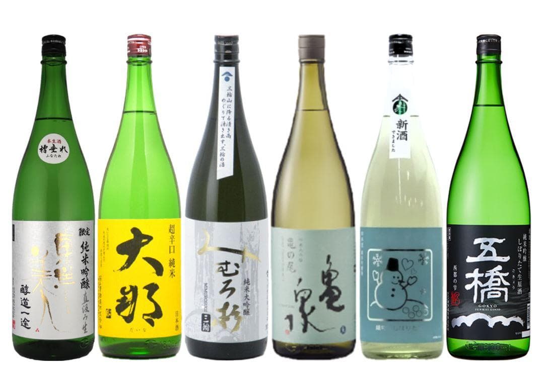 No.0121 東洋美人 みむろ杉 亀泉 いづみ橋 大那 五橋