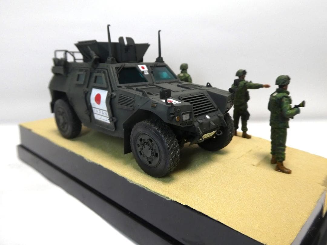 タミヤ 1/35 陸上自衛隊　軽装甲機動車　イラク派遣仕様＆イラク派遣隊員セット