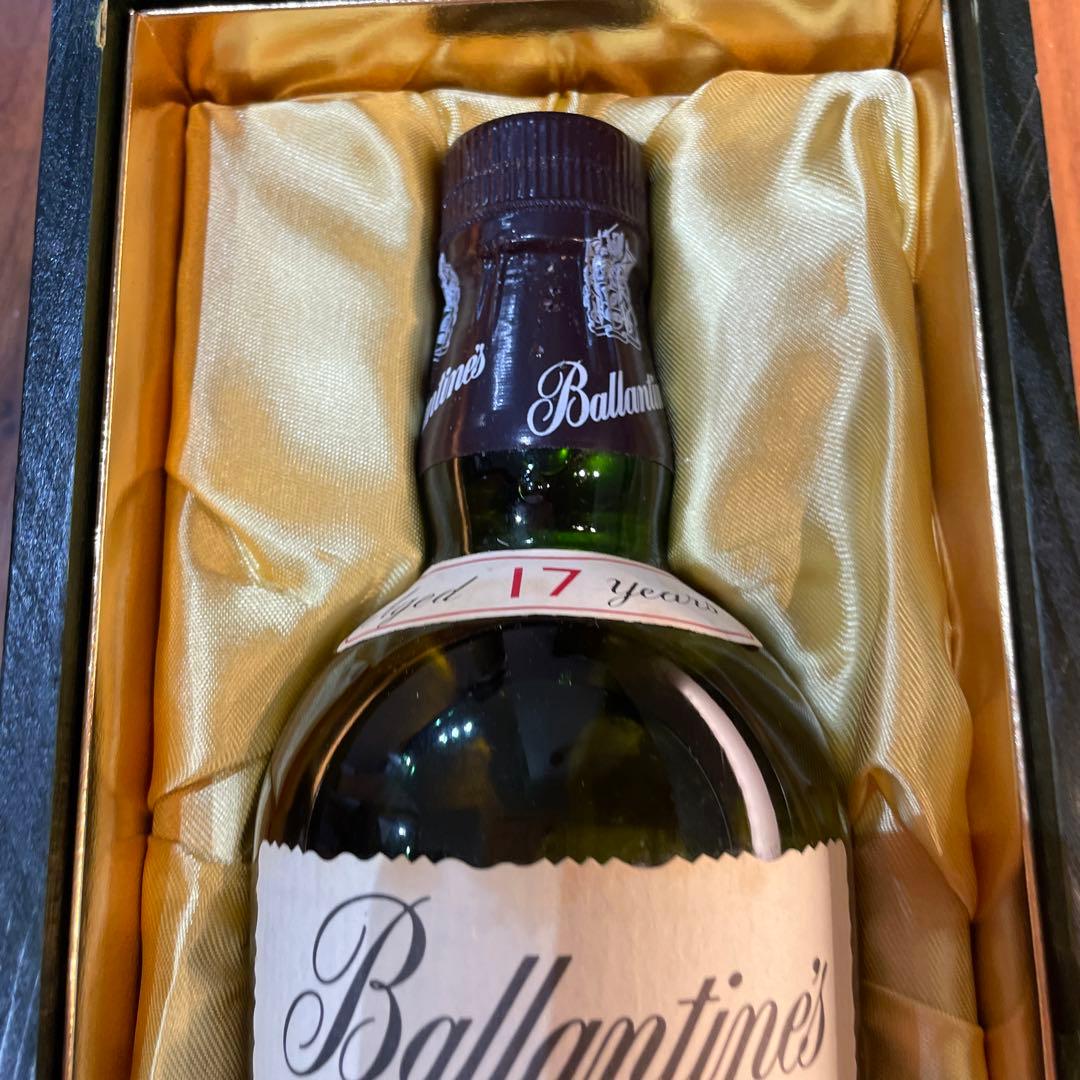 バランタイン17年 スコッチ ウイスキー Ballantine’s 木箱入り