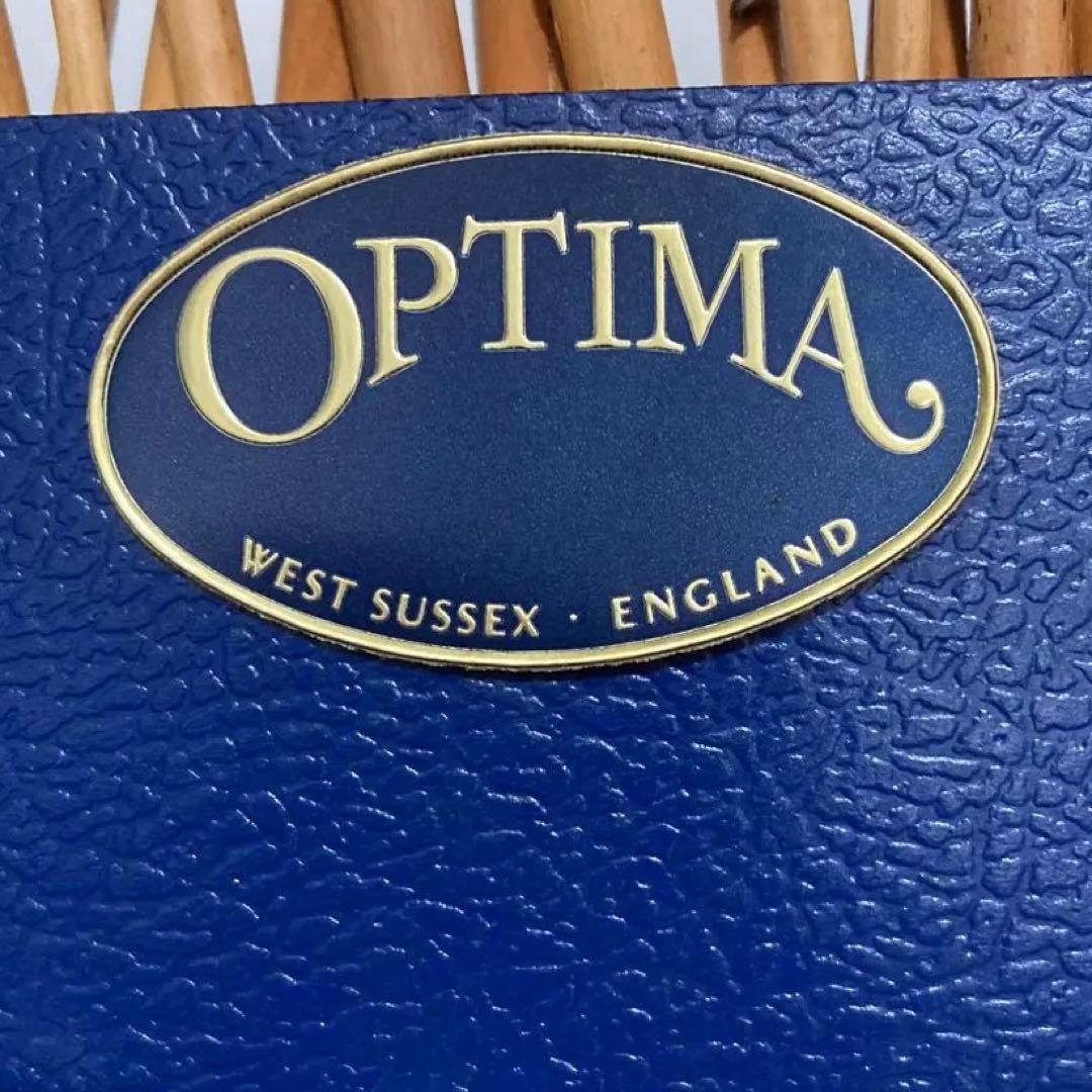 未開封 英国製 ピクニックバスケット OPTIMA ヴィンテージ 4人用