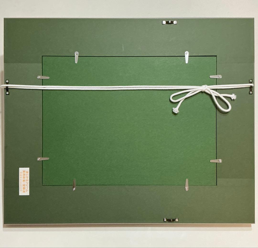 絵画・額縁・油絵・山本裕之・竹林・F4号・美術品・インテリア・雑貨