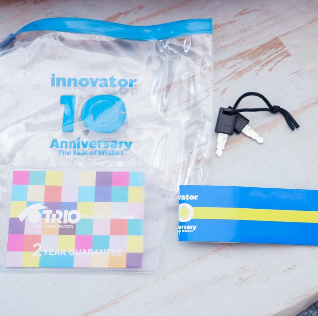 【美品】イノベーター スーツケース INV575 60L　TSAロック　希少色