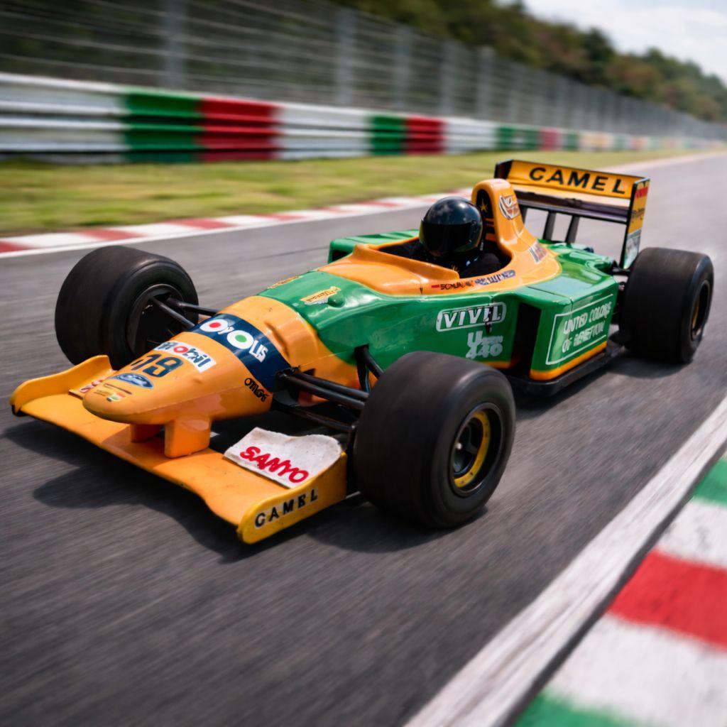 【優勝マシン】　F1　ベネトン　フォード　B192　シューマッハ 仕様