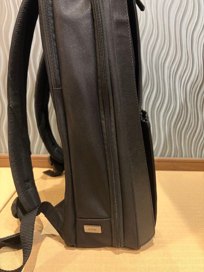 [エースジーン] ビジネスリュック コーデュラナイロン×本革 デュラテクト2