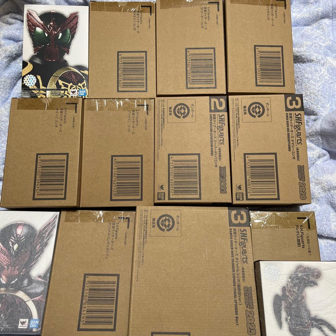 S.H.Figuarts（真骨彫製法）　仮面ライダーオーズ13個セット