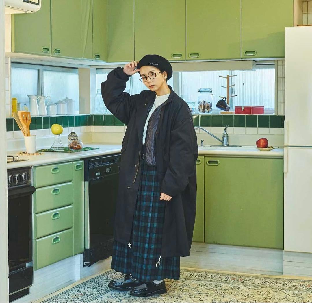 omat unelma モッズコート ネイビー