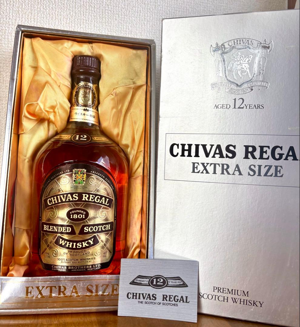 【希少・ビンテージ】シーバスリーガル12年 エクストラサイズ 1000ml