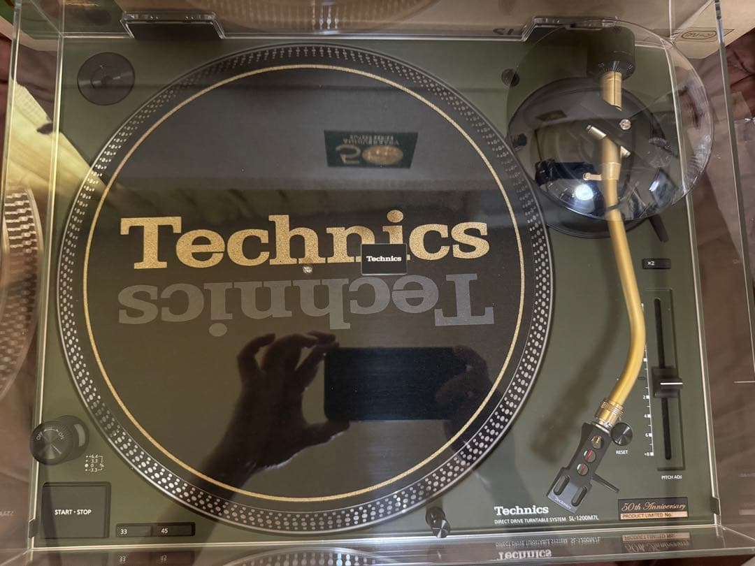 Y*R様 Technics SL-1200M7L-G(グリーン)50周年記念ター