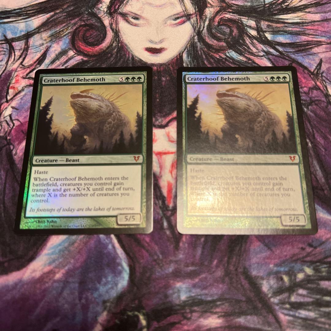 孔蹄のビヒモス　英語版　foil 2枚