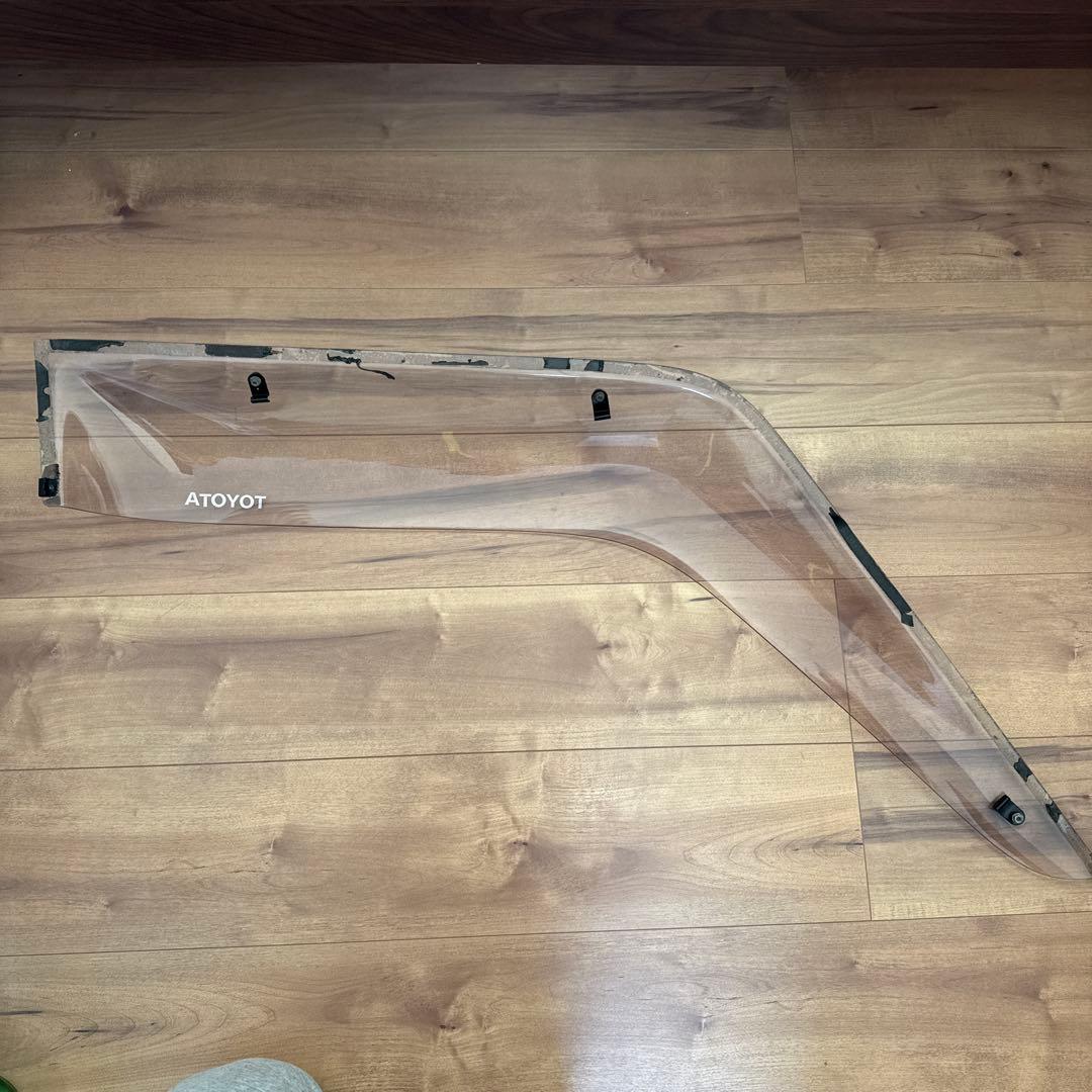 トヨタ 78プラド ウィンドウバイザー ドアバイザー4枚セット　1台分