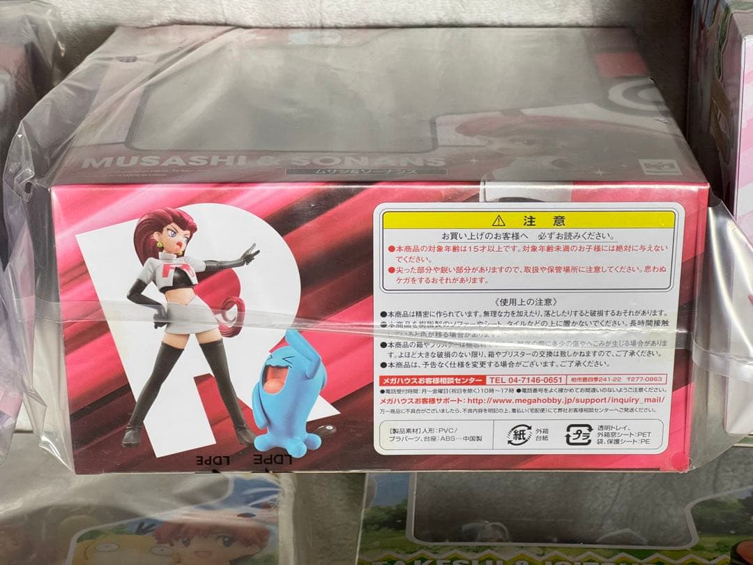 【G.E.M.ポケモンシリーズ】カスミ、タケシ、ジョーイ、ムサシ、コジロウ