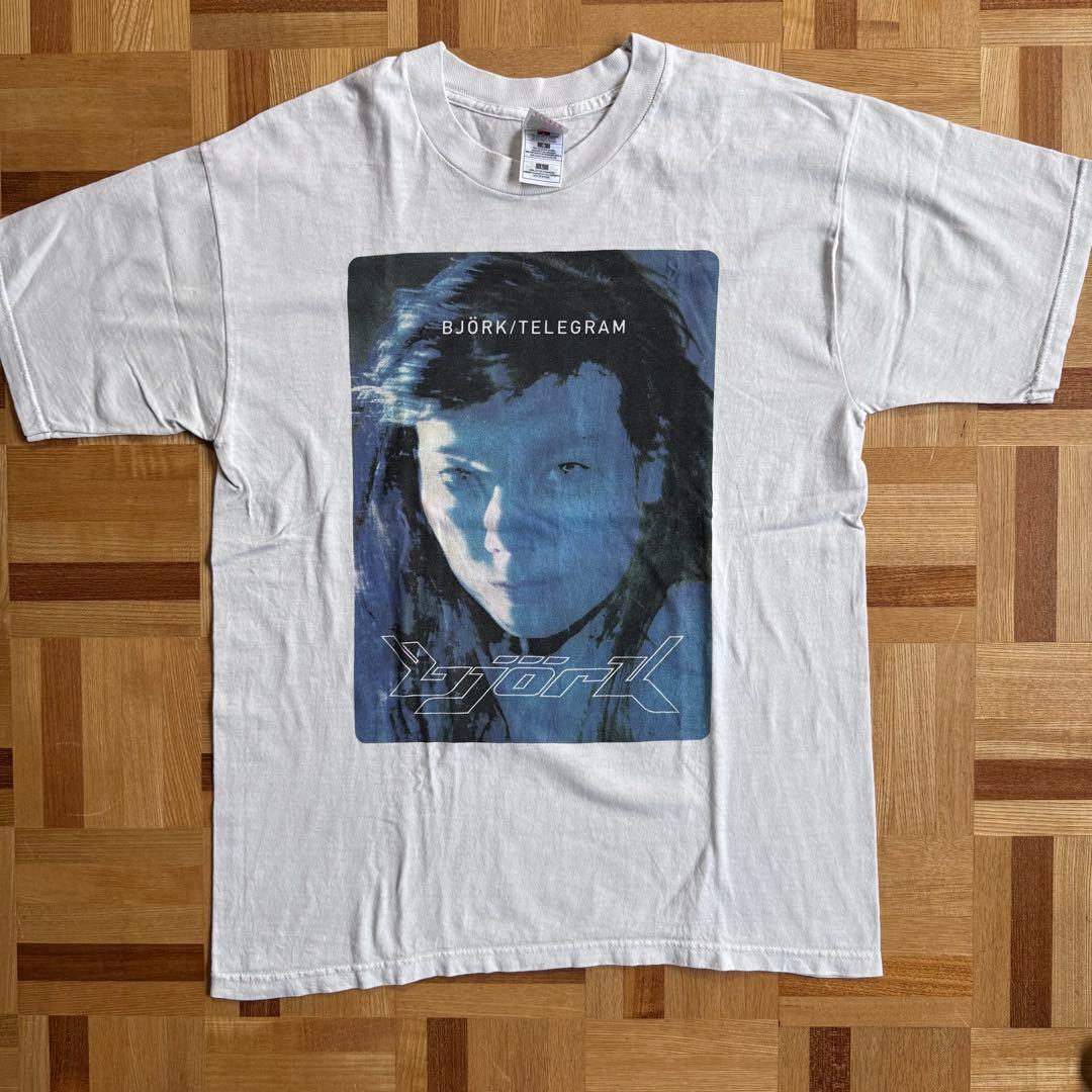 90〜00s vintage Bjork telegram Tシャツ