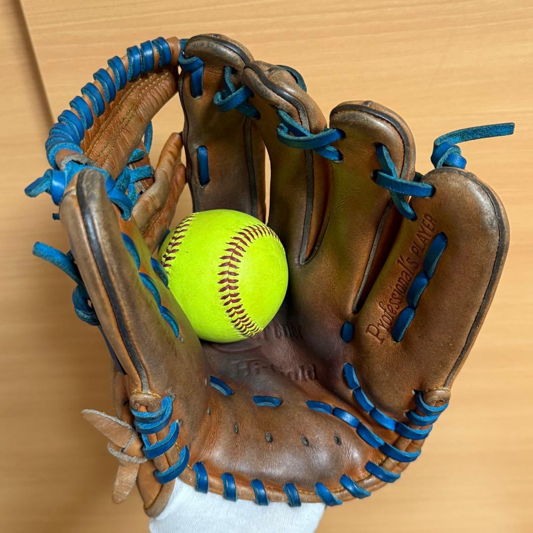 ハイゴールド 展示会限定 一般 硬式 内野手 右投げ グローブ 野球