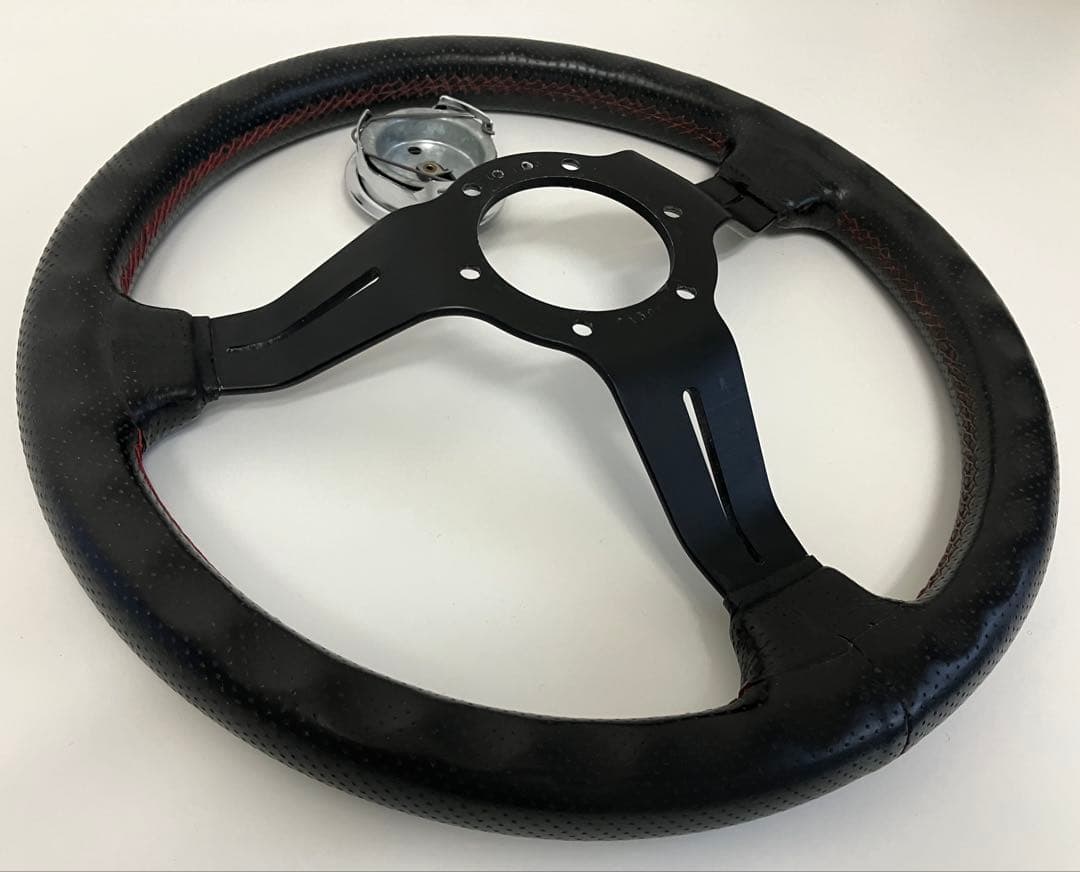 NARDI ナルディ タイプ ラリー ステアリング33cm/ホーンボタン/モモ