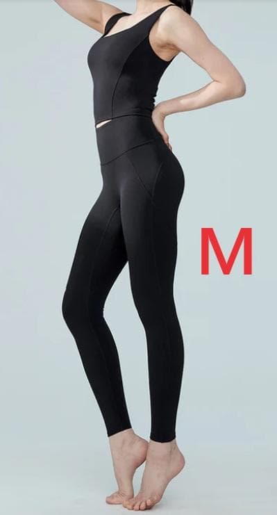 2個セット★ゼクシィミックス レギンス ブラック Mサイズ 380N