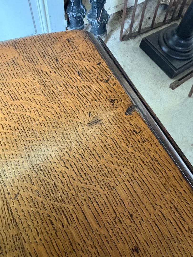 ゲートレッグテーブル/ラージ/オークバタフライテーブル