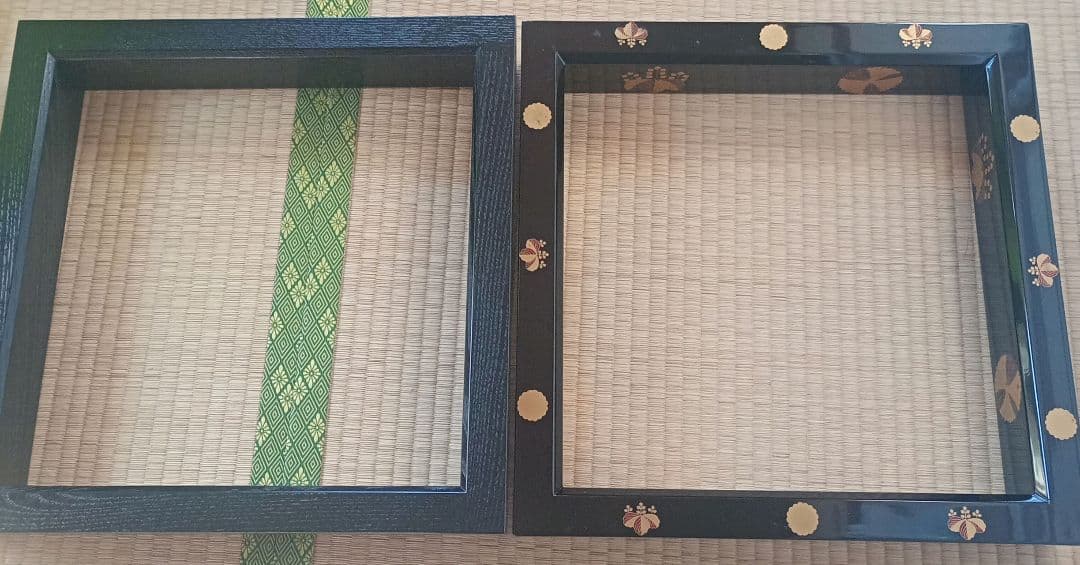 茶道具　炉縁　2点