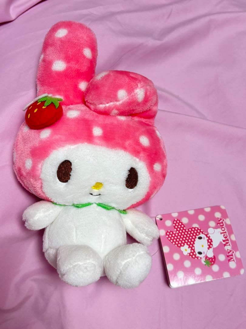 【レア】マイメロディ ふわわ イチゴぬいぐるみ マイメロ