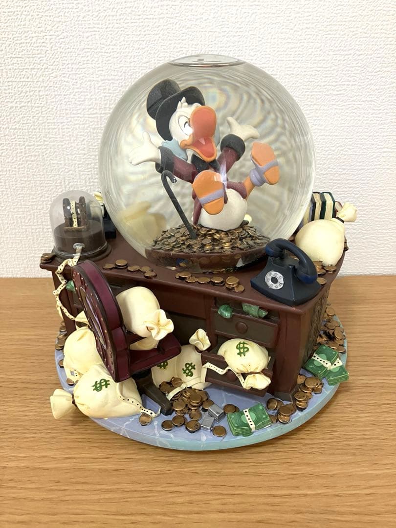 スクルージ・マクダック & マネー　スノーグローブ　ディズニー