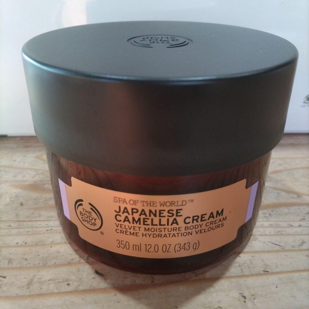 廃盤品 ボディショップ ジャパニーズ ベルベットモイスチャークリーム350g