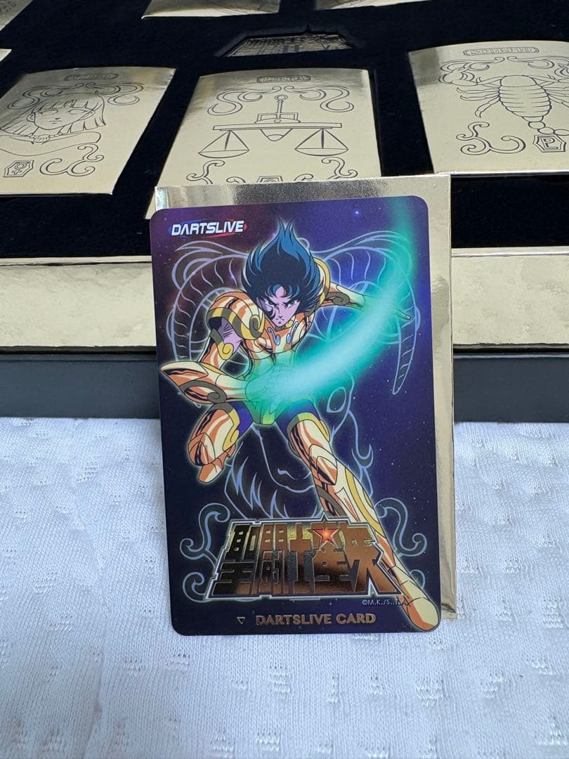 【新品未使用品】ダーツライブカード聖闘士星矢　香港限定(値下げしました！)
