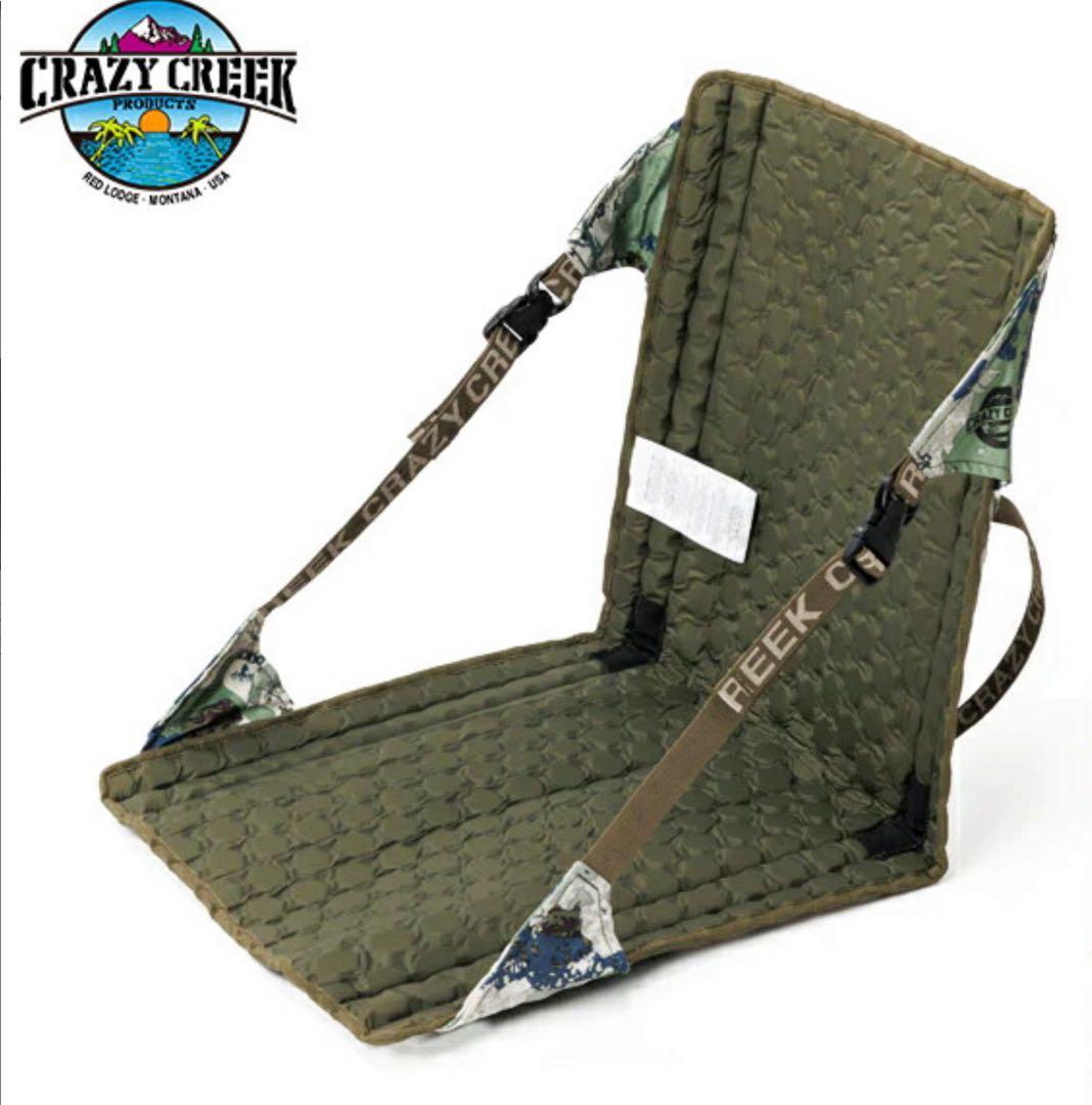 CRAZY CREEK HEX2.0 KING’S CAMO 携アウトドアチェア