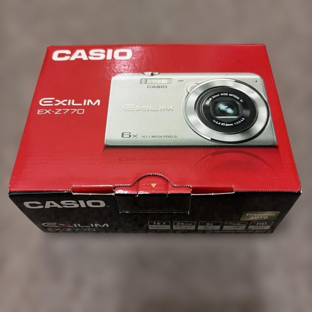 CASIO EXILIM EX-Z770 シルバー