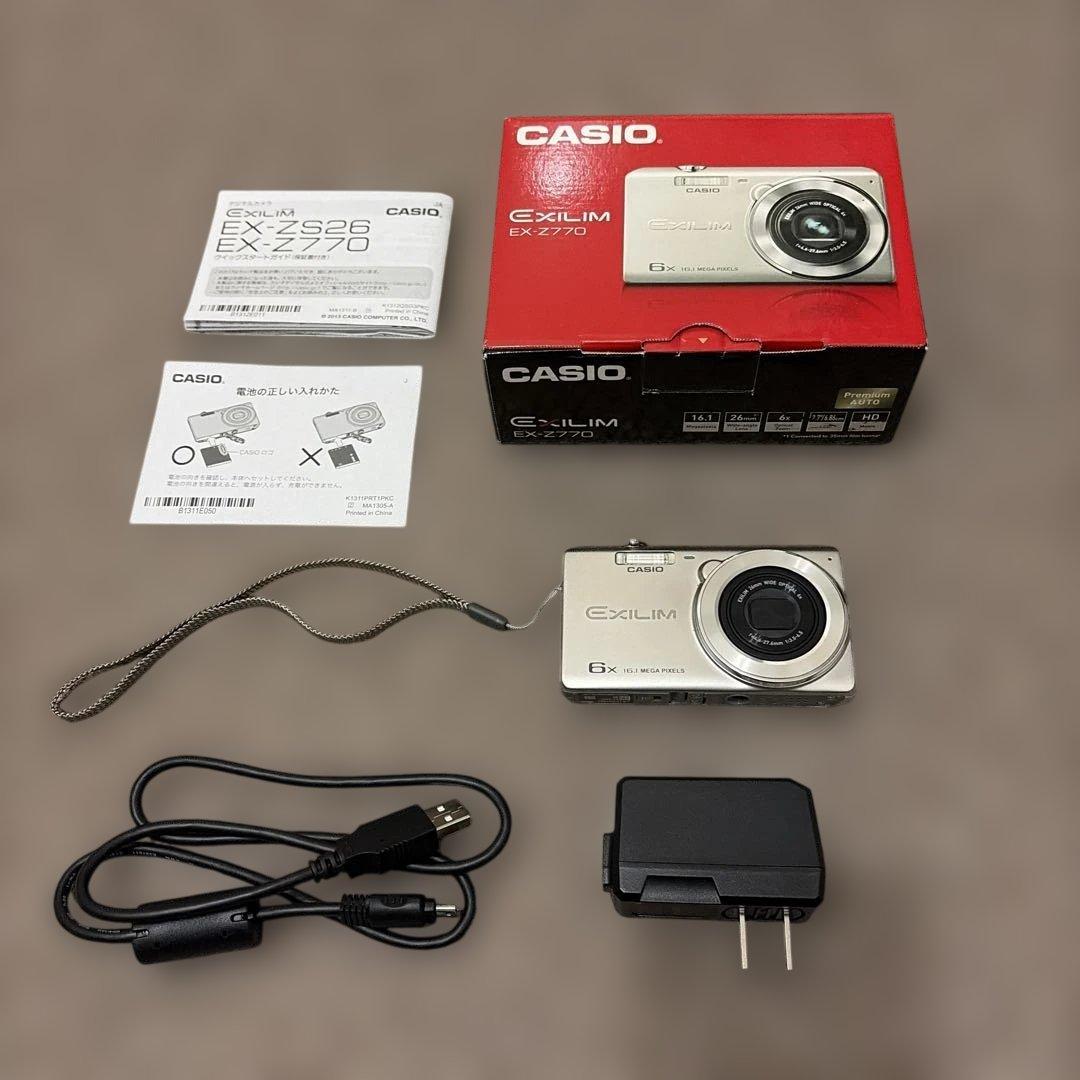 CASIO EXILIM EX-Z770 シルバー