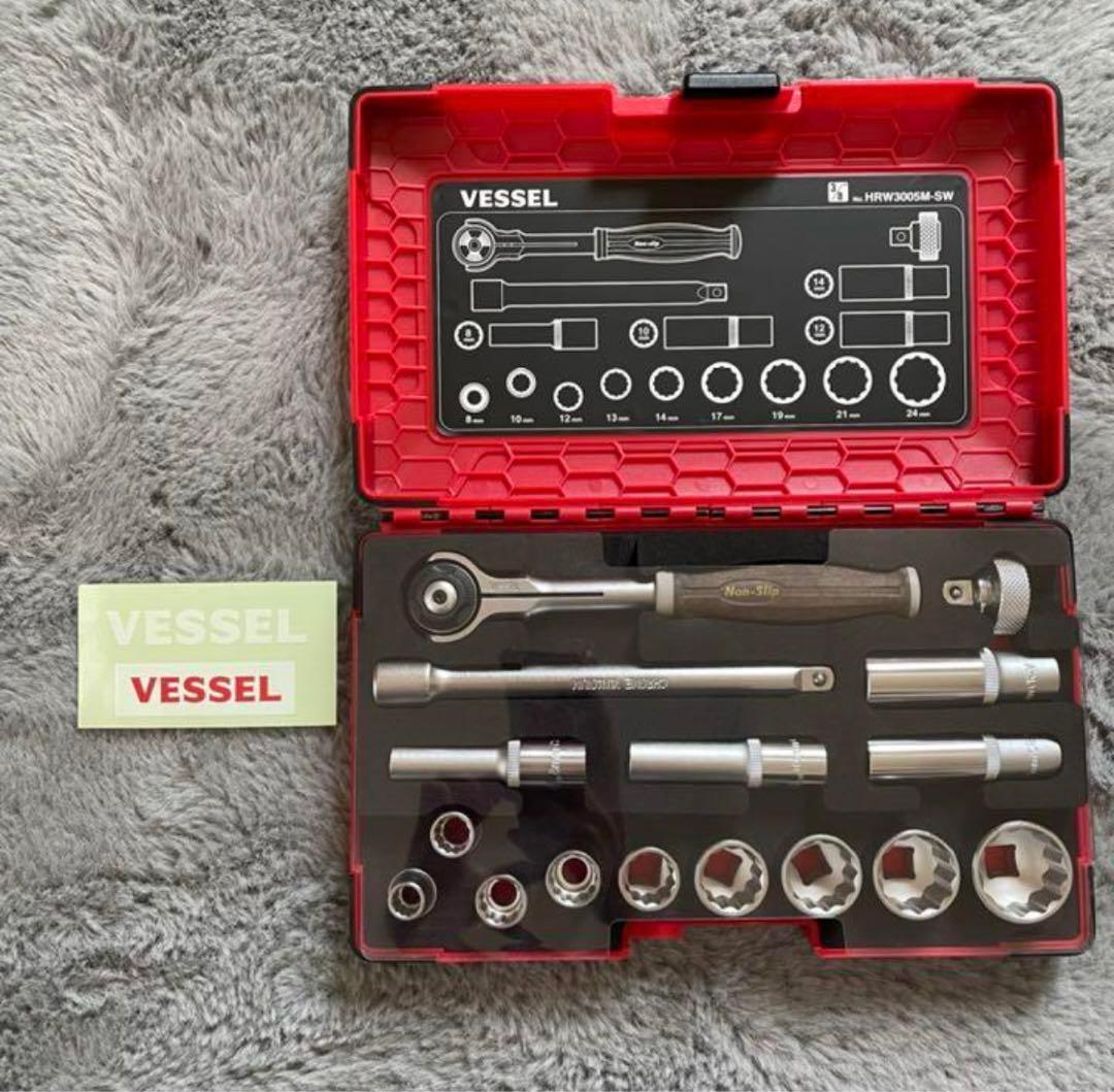NZ〜♪ ベッセル製スイベルラチェットセット