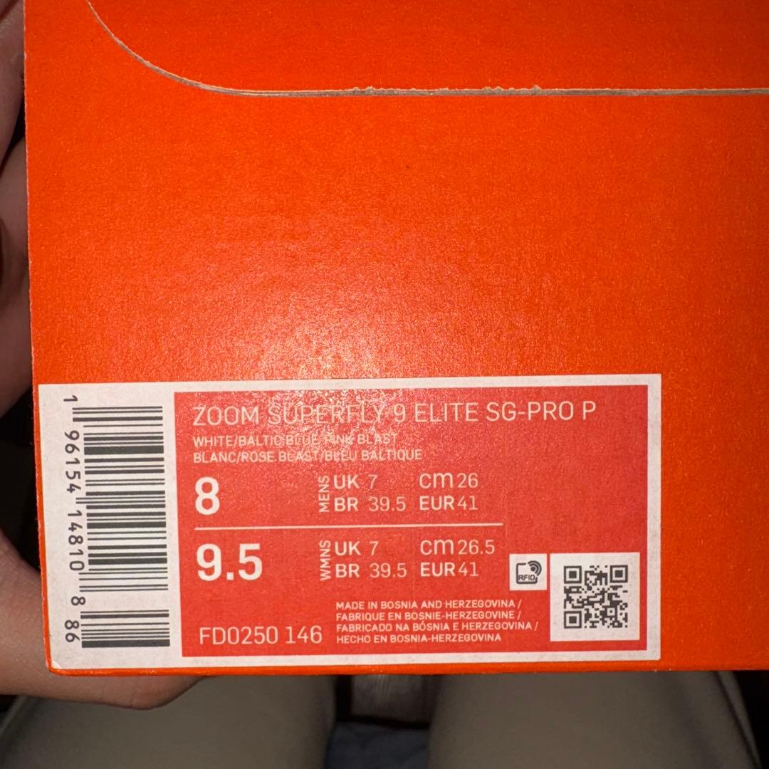 シューズ NIKE ZOOM Superfly 9 ELITE SG-PRO