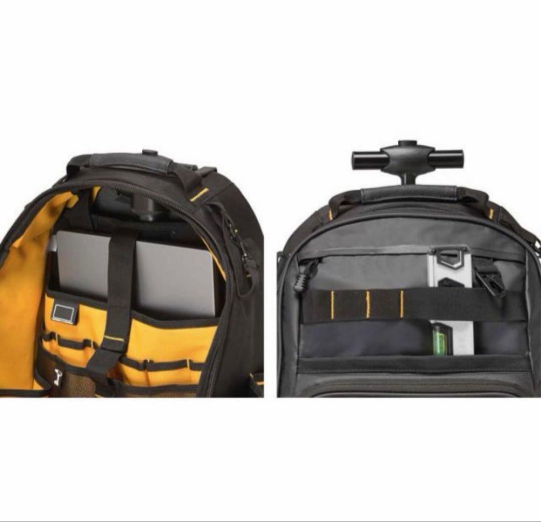 デウォルト(DEWALT) キャスター付きバックパック 収納ケース