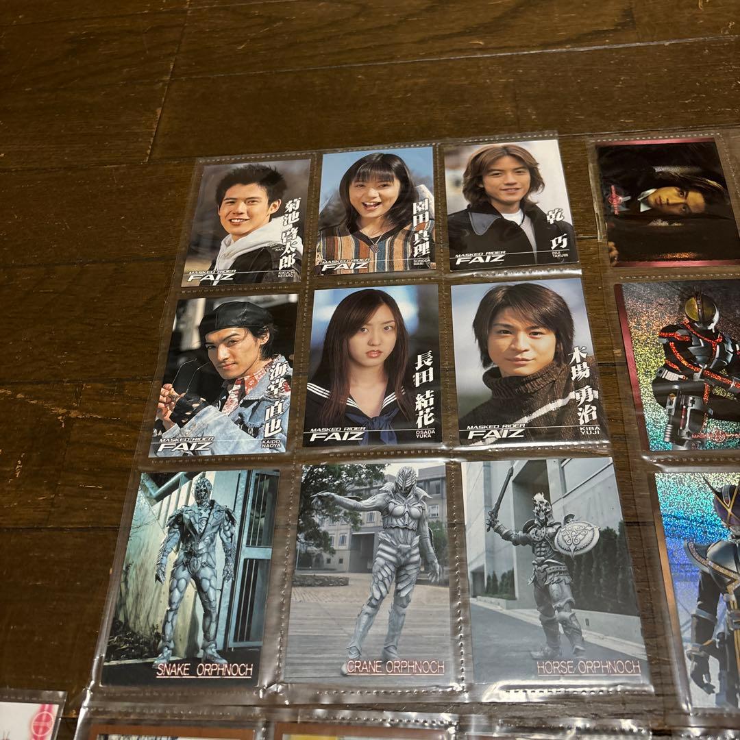 た*に様 仮面ライダー555　アマダカード　114枚セット