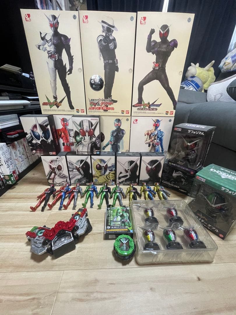 仮面ライダーW 真骨頂8体とPBM6体とRHS9体とデフォリアル2体とおまけ多数