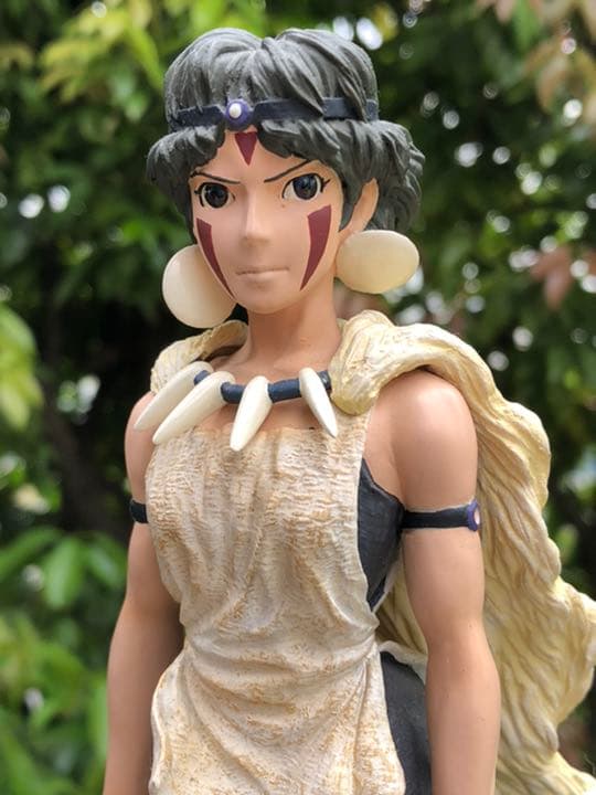 希少‼️ ジブリ　コミニカ　もののけ姫　サン　限定フィギュア