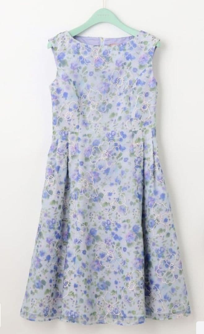 TOCCA COMING UP ROSES ドレス ブルー系