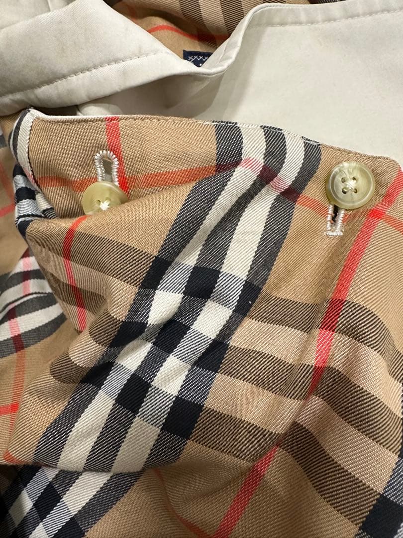 Burberry フード付きモッズコート ベージュ