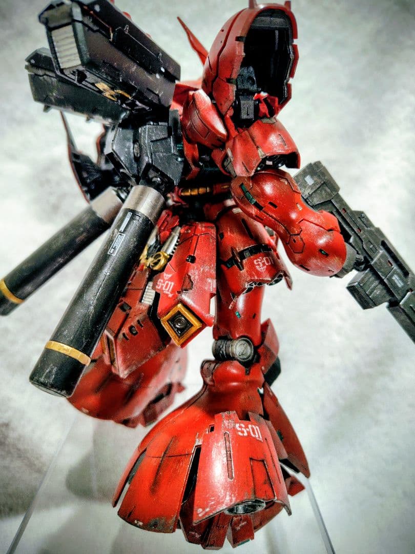 塗装済み完成品RGササビー　注意点あり