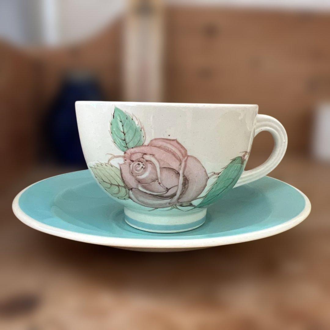 スージークーパー　パトリシアローズ　カップとソーサー