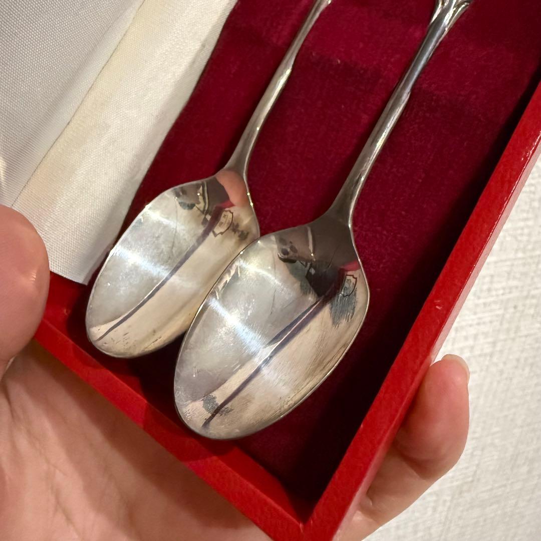 新品未使用 三越 純銀 SILVER950 ティースプーン シルバー